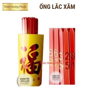 100 quẻ xâm quan thánh gồm ống đựng