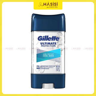 Lăn Khử Mùi GILLETTE - Ultimate Protection/Clear + Dri-Tech/Shield 107g #Cool Wave