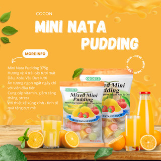 Thạch Rau Câu COCON Mini Pudding 375g