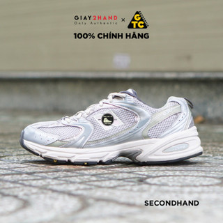 Giày thể thao nb 530 ' silver - khaki 'mr530kmw - secondhand chính hãng 100%