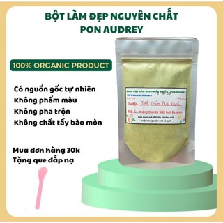 Bột đậu đỏ, yến mạch, tinh cám gạo mix trà xanh dưỡng trắng da, giảm mụn, mờ thâm