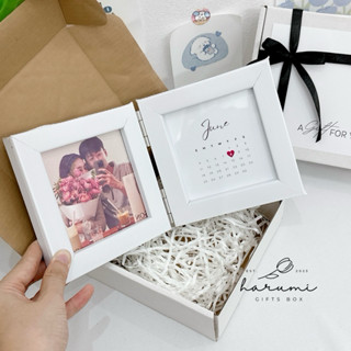 Set quà khung ảnh đôi, quà khung ảnh đôi kỉ niệm, quà sinh nhật ý nghĩa tặng người yêu, bạn bè, Harumi Gifts Box