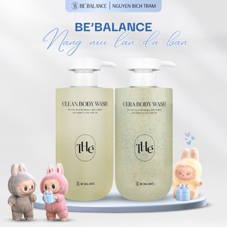 Combo 2 dòng sữa tắm the clean & the cera body wash 500ml