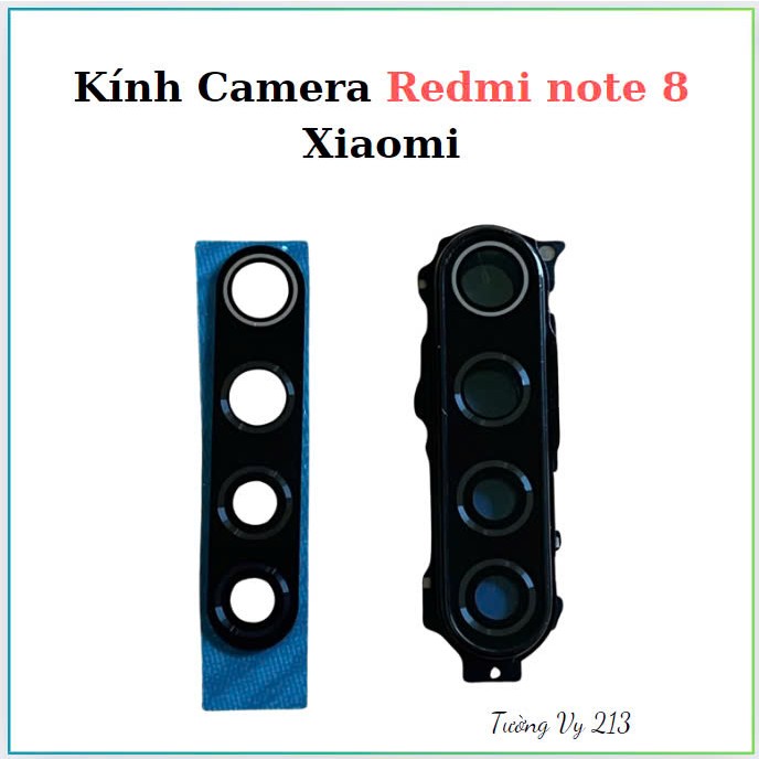 Kính camera + Vành xiaomi redmi note 8