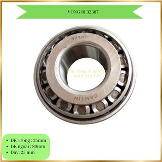 Vòng bi (bạc đạn) 332307(7607) (kích thước F35*F80*25, tải  5 tấn