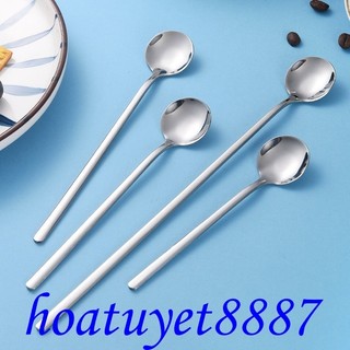 Thìa cà phê inox 304 loại đẹp, thìa pha trà cà phê mạ vàng