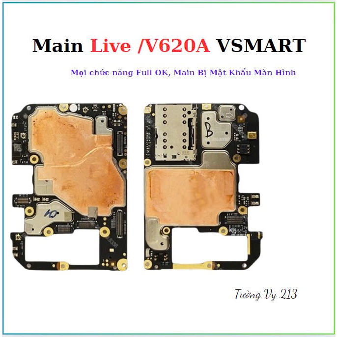 Main Vsmart Live / V620A (mọi chức năng ok, mại bị mật khẩu màn hình)