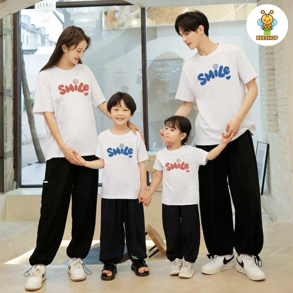 Áo đồng phục gia đình cho bé gái Thời trang trẻ em BEESHOP H25051G