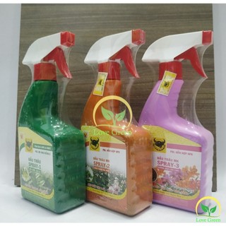 Phân Bón Nảy Chồi Ra Lá (Phân Đầu Trâu Spray 1) 500Ml