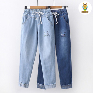 Quần jean bé gái size đại BEESHOP cho bé từ 6 đến 14 tuổi D24029