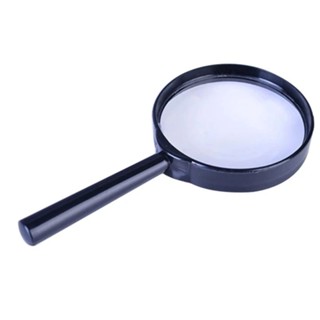 Kính Lúp Cán Đen Cầm Tay Độ Phóng Đại Đọc Sách Báo Tiện Lợi