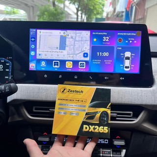 Android box ô tô Zestech DX265 thế hệ thứ 2, phiên bản mới nhất 2025(Tặng Sim 4G + Vietmap S2)