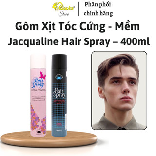 Gôm xịt tóc cứng - mềm jacqualine hair spray – 400ml