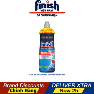 Nước làm bóng trợ xả máy rửa bát Finish 800ml - Finish chính hãng