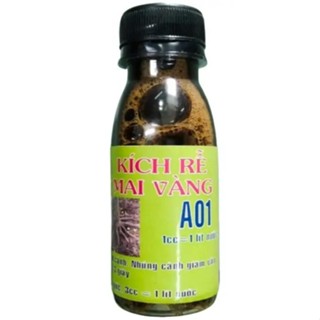 Thuốc Kích Rễ Mai Vàng A01 chai 100ml_ Kích rễ ra mạnh không suy cây, tạo bộ rễ cây bonsai, mai vàng, giâm chiết cành