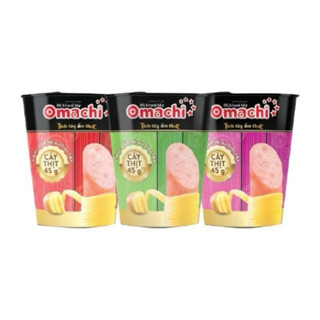 Combo 12 Ly Mì Ăn Liền Omachi Khoai Tây Có Xúc Xích 113g ( có 3 Vị) date mới