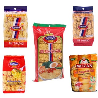 Mì trứng sợi nhỏ/sợi lớn/cao cấp/Mì xào Safoco gói (500g)