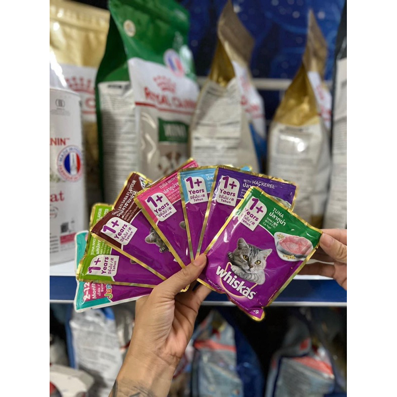 Thức ăn ướt Pate Whiskas cho mèo
