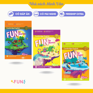 Sách - Fun For Starters,Movers,Flyers - có file nghe