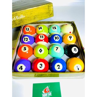 Lẻ Bóng Bida Lỗ Black Mắt Gà - Bóng Lẻ Dyna Số Bi-A Pool Bình Dân Thịnh Tâm