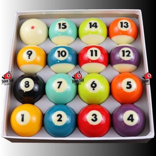 Lẻ Bóng Bida Lỗ Black Mắt Gà - Bóng Lẻ Dyna Số Bi-A Pool Bình Dân Thịnh Tâm