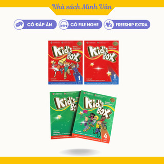 Sách - kid's box - bộ 2 quyển - có file nghe