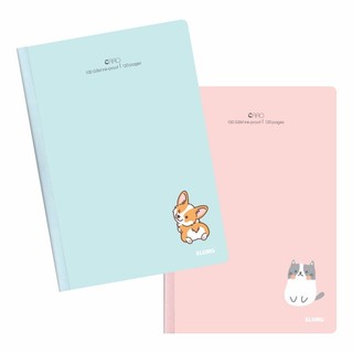 Vở may dán gáy caro b5 - 120 trang; ms: 834/835