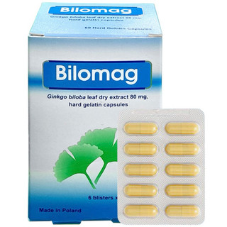 Viên hỗ trợ não Bilomag 60 viên