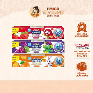 Kem đánh răng kodomo cho bé 40gram hương trái cây
