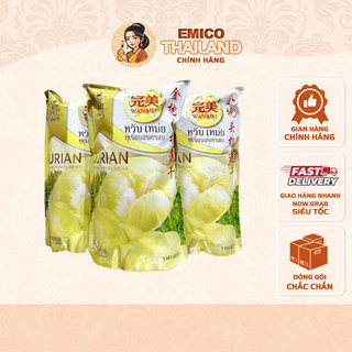 Sầu riêng sấy khô wan mei thái lan - loại hảo hạng bịch cực ngon, được sấy từ sầu riêng mon thong