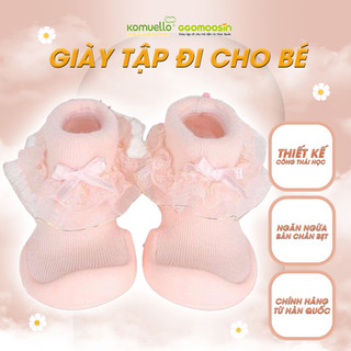[Giày lười em bé] - giày công thái học trẻ em Ggomoosin - Princess Pink