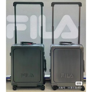 Vali FILA Size 22 Có Ngăn Để Laptop Cabin Màu Trắng Xanh Rêu Gray Đen Ship Hỏa Tốc