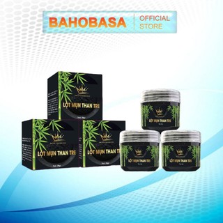 Gel Lột mụn than tre 50G Pháp Cosmetic lột mụn đầu mũi mụn cám mụn ẩn