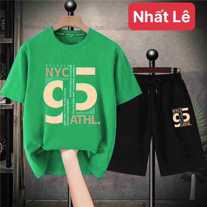 Đồ bộ bé trai in hình số 95,chất thun cotton mềm mịn 10-62kg