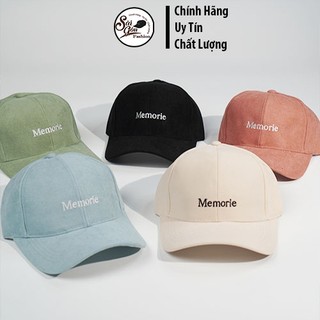 Mũ lưỡi trai memorie ❤️ nón kết nam nữ form unisex sg127