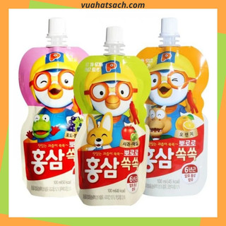 Nước hồng sâm cho bé Pororo Paldo Hàn Quốc 100ml đủ vị