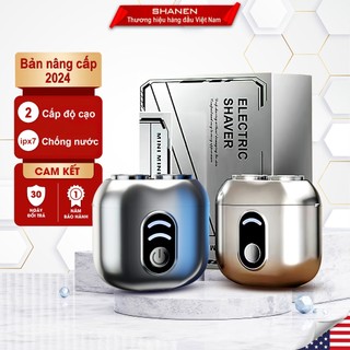  Máy cạo râu mini điều chỉnh tốc độ cạo SHANEN - TX02 2 cấp độ cạo cực êm sát chân râu bảo hành 12 tháng 
