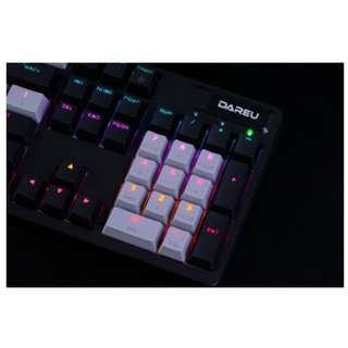 Bàn phím cơ Gaming EK1280x BLACK-GREY (Kháng nước, Optical switch, MULTI LED)