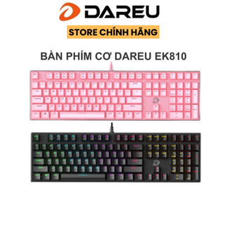 Bàn phím cơ Dareu EK810 Multiled Đen Black