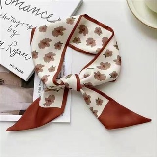 Khăn lụa đa năng siêu xinh buộc quai túi, buộc tóc, nơ cổ, cột tóc