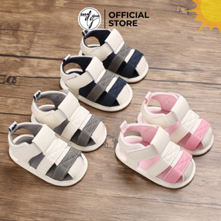 Dép rọ tập đi, giày tập đi êm chân kèm đế cao su non chống trượt cho bé sơ sinh tới 12m