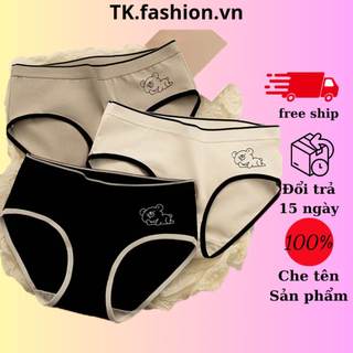 Quần lót nữ cotton cao cấp cạp vừa - Quần lót nữ cạp chun, co giãn 4 chiều thoải mái VALICA L903