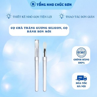 Cọ chà tráng gương silicon,cọ đánh son môi