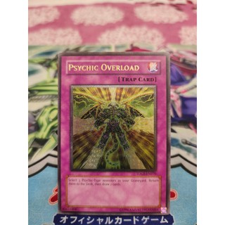 Thẻ bài Yugioh chính hãng Psychic Overload - TDGS-EN070 - Ultimate Rare Unlimited