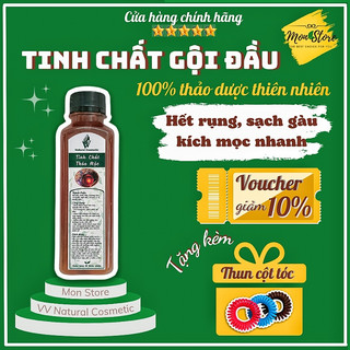 TINH CHẤT THẢO MỘC VV Natural Cosmetic kích thích mọc tóc, ngăn rụng, giảm gàu nấm ngứa