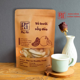 Vỏ bưởi sấy dẻo Phú An thập cẩm sấy hoa quả sấy mứt trái cây ăn vặt mix, xoài dừa non đu đủ sấy chanh dây mít ổi cam