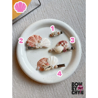 𝐒𝐞𝐚𝐬𝐡𝐞𝐥𝐥𝐬 𝐇𝐚𝐢𝐫 𝐂𝐥𝐢𝐩 𓇼🐚 | Kẹp vỏ sò Handmade
