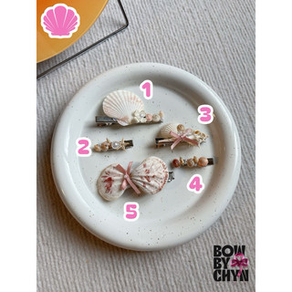 𝐒𝐞𝐚𝐬𝐡𝐞𝐥𝐥𝐬 𝐇𝐚𝐢𝐫 𝐂𝐥𝐢𝐩 𓇼🐚 | Kẹp vỏ sò Handmade