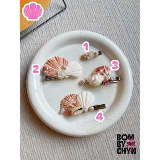 𝐒𝐞𝐚𝐬𝐡𝐞𝐥𝐥𝐬 𝐇𝐚𝐢𝐫 𝐂𝐥𝐢𝐩 𓇼🐚 | Kẹp vỏ sò Handmade