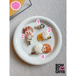 𝐒𝐞𝐚𝐬𝐡𝐞𝐥𝐥𝐬 𝐇𝐚𝐢𝐫 𝐂𝐥𝐢𝐩 𓇼🐚 | Kẹp vỏ sò Handmade